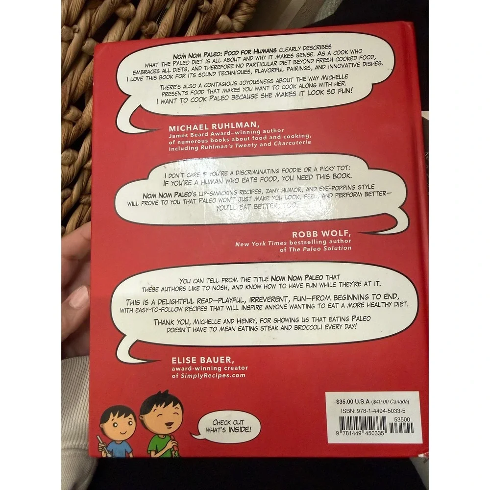 Nom Nom Paleo Food for Humans‎ Cookbook Michelle Tam Henry Fong